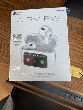 NEW! AirView True Wireless Earbuds - White